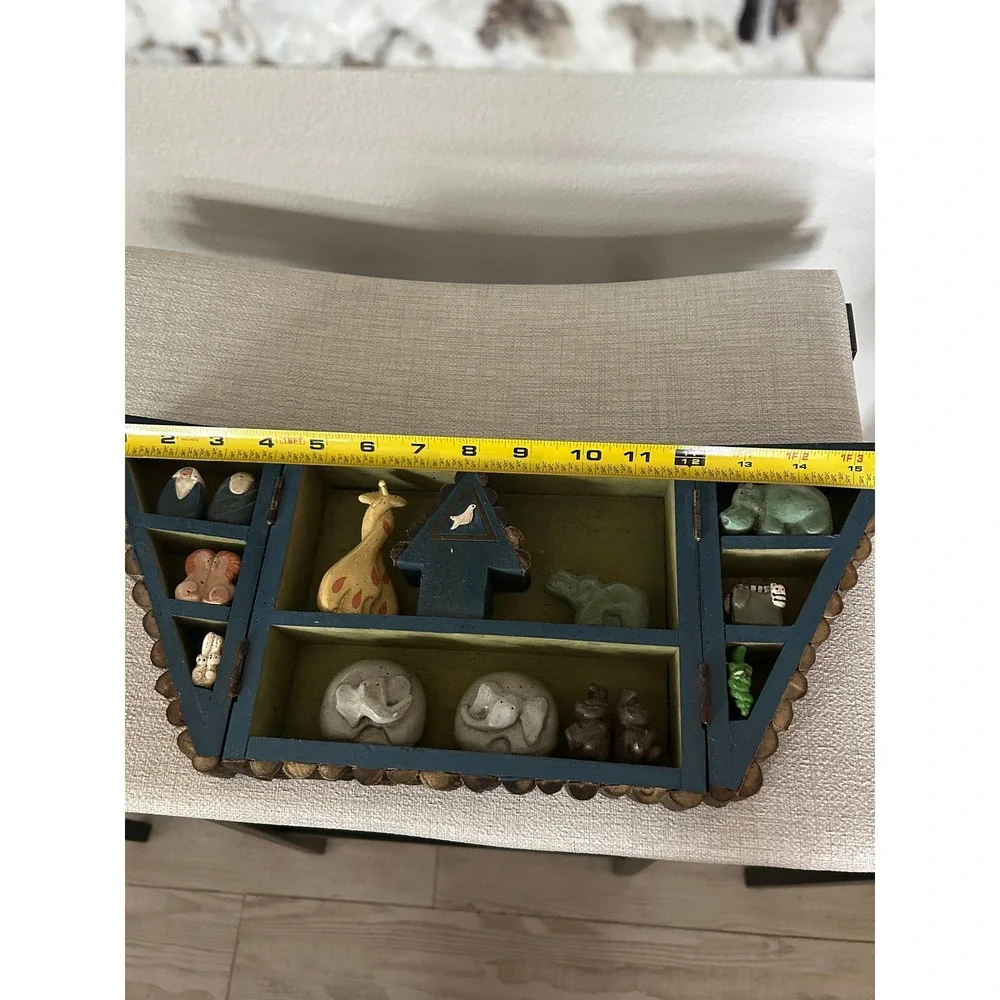 Vintage‎ rustic Noah's ark decor-handcrafted baby nursery decor